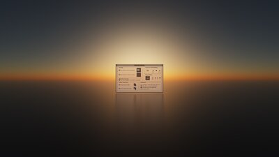 Mac OS 8 Preferences Sunset 3 6K